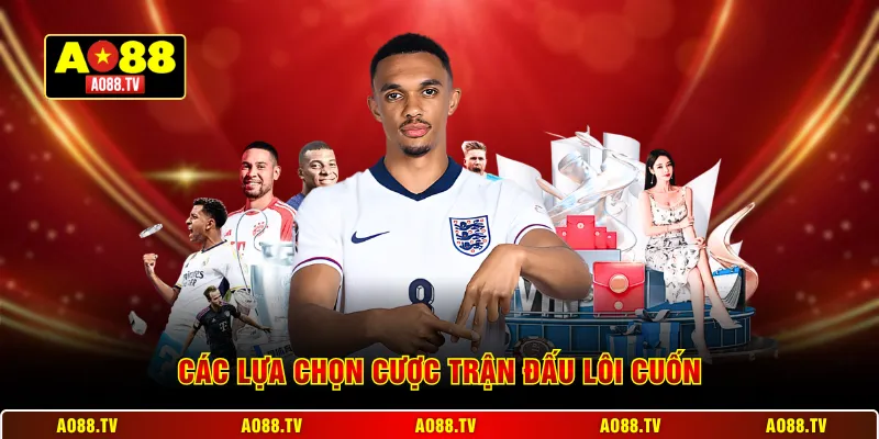 Các lựa chọn cược trận đấu lôi cuốn