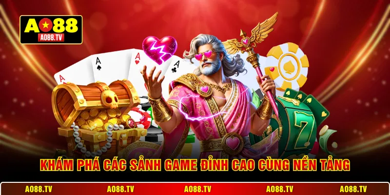 Khám phá các sảnh game đỉnh cao cùng nền tảng