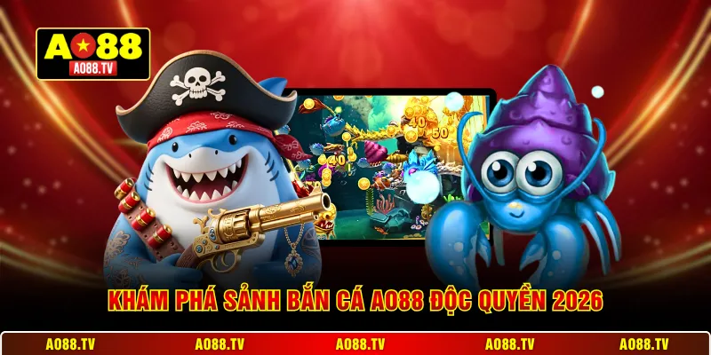 Khám phá sảnh bắn cá AO88 độc quyền 2026